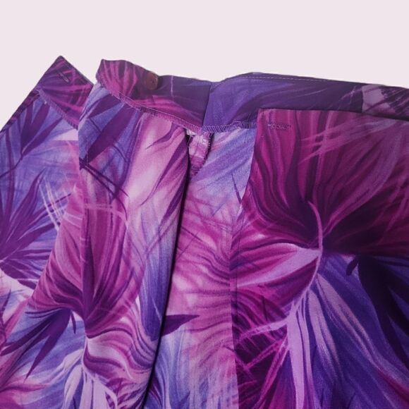 AGB Purple Wrap Skirt Size 14 - Picture 4 of 4